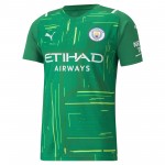 Camisolas de futebol Manchester City Guarda Redes Equipamento Alternativa 2021/22 Manga Curta